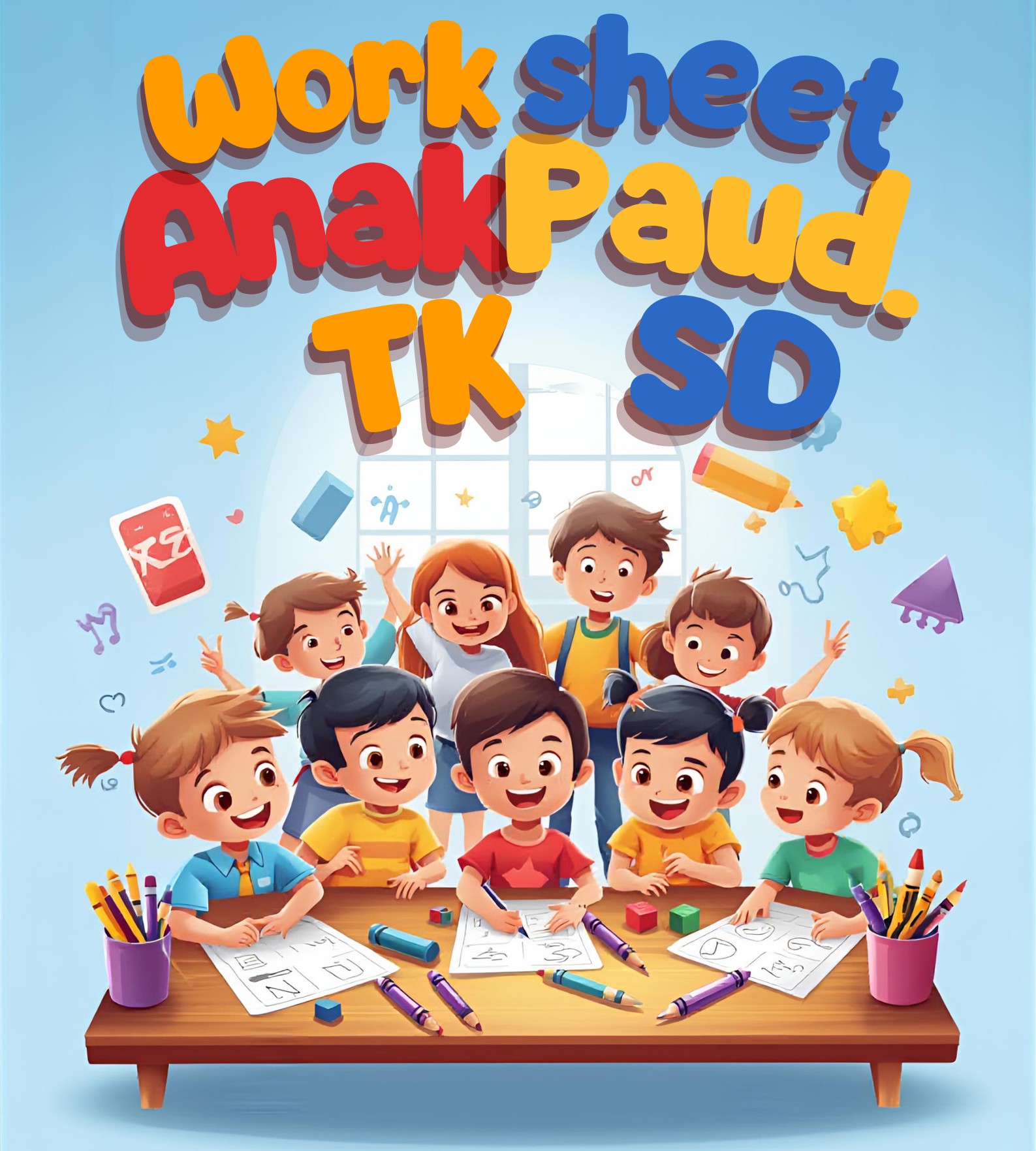 Worksheet Anak Muslim