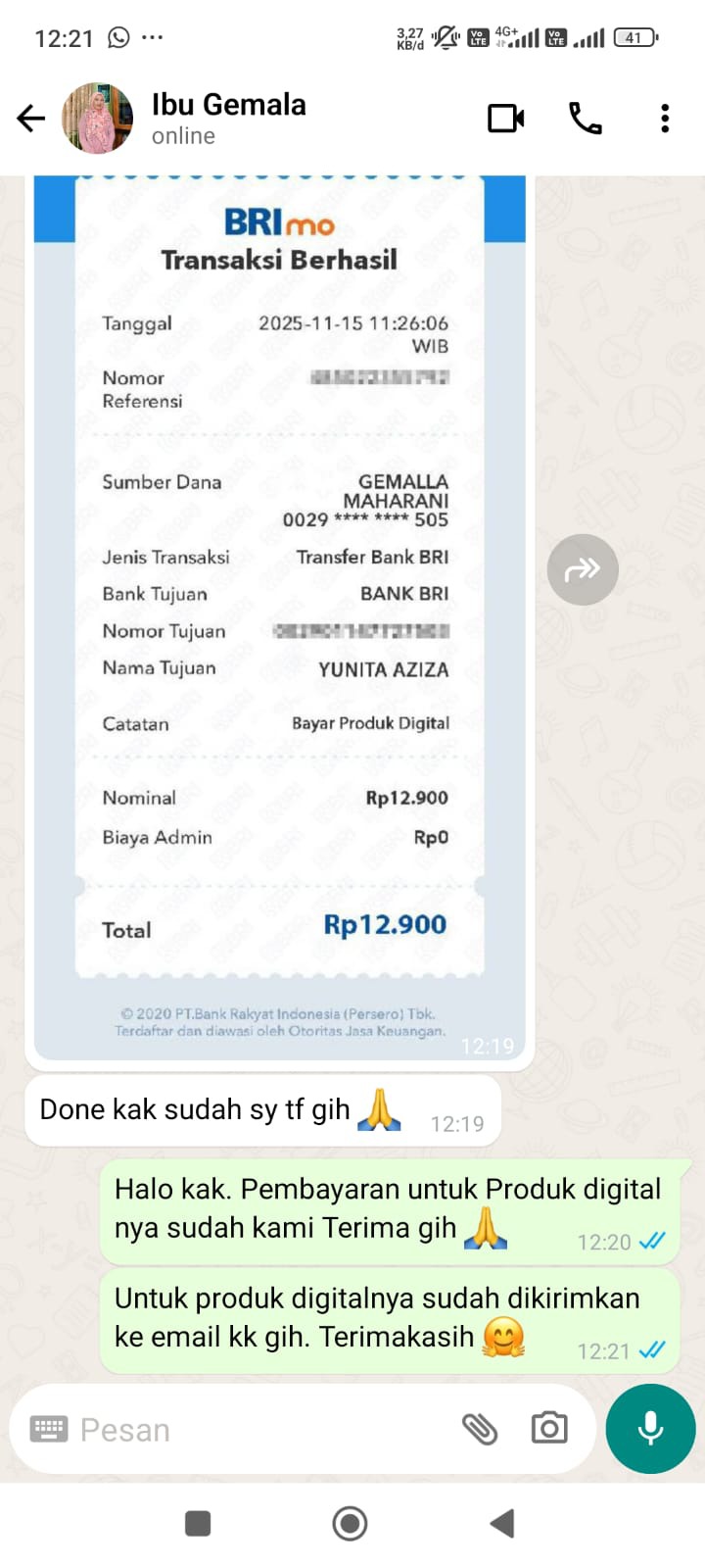 Testimoni Pembeli Worksheet Maysa Kids 6